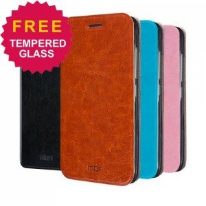 Leather Flip Case Mofi Rui Series Xiaomi Redmi Note 3/ Note 3 Pro (Kode: XX015)