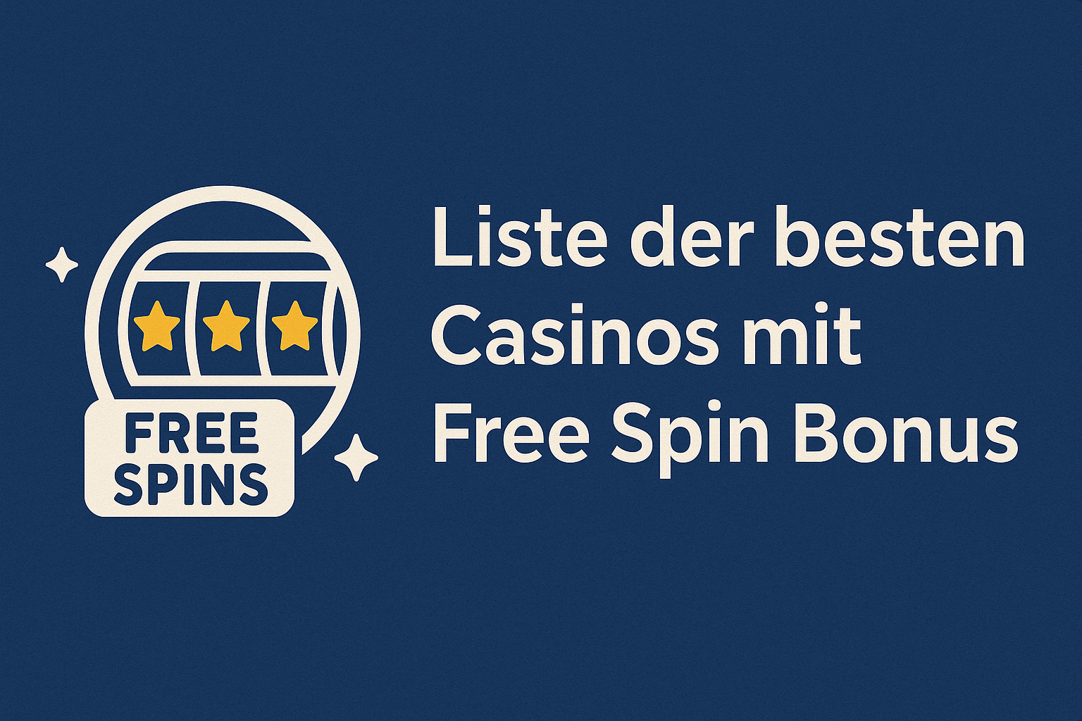 Liste der besten Casinos mit Free Spin Bonus