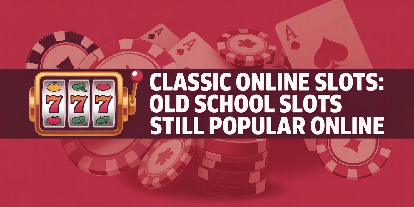 Classic Online Slots: Old School Slots Still Popular Online